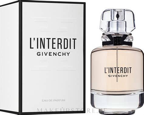 givenchy l'interdit edp 125 ml|givenchy eau de parfum.